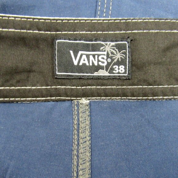 Vans Era USA Striped Boardshort Swim Trunks Mens Size 38 NEW - Picture 11 of 14